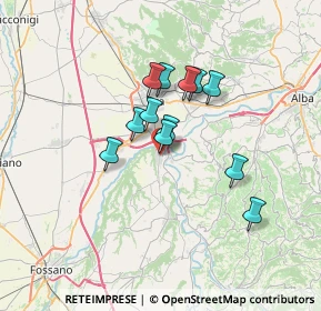 Mappa Viale Platani, 12062 Cherasco CN, Italia (5.05833)