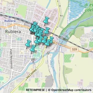 Mappa Via Contea angolo via del Ponte, 42048 Rubiera RE, Italia (0.31923)