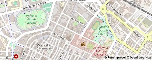 Mappa Modena