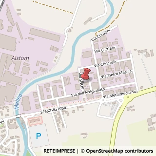 Mappa Via Snos, 10, 12038 Savigliano, Cuneo (Piemonte)