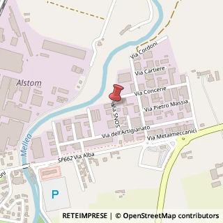 Mappa Via Snos, 9, 12038 Savigliano, Cuneo (Piemonte)