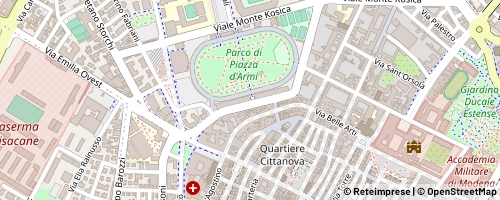 Mappa Modena