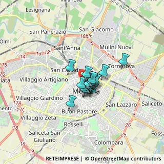 Mappa Parco Piazza D'Armi Novisad, 41121 Modena MO, Italia (0.85125)