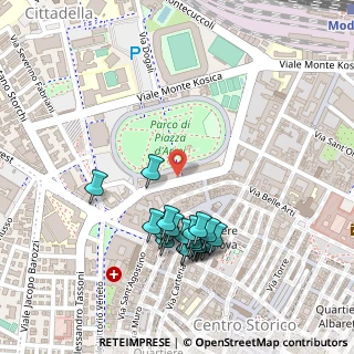 Mappa Parco Piazza D'Armi Novisad, 41121 Modena MO, Italia (0.2375)