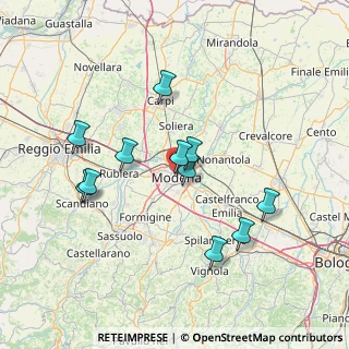 Mappa Parco Piazza D'Armi Novisad, 41121 Modena MO, Italia (13.60182)