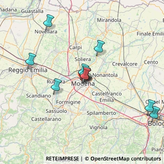 Mappa Parco Piazza D'Armi Novisad, 41121 Modena MO, Italia (13.13)