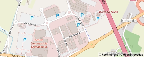 Mappa Modena
