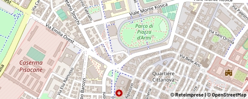 Mappa Modena