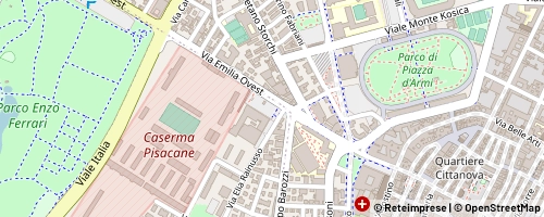 Mappa Modena