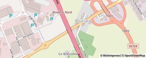 Mappa Modena
