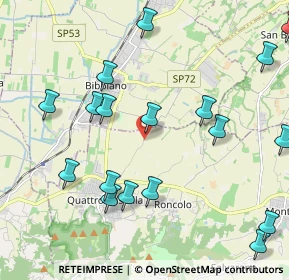 Mappa Via Fernando Santi, 42020 Quattro Castella RE, Italia (2.688)