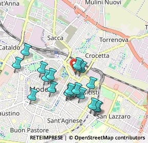 Mappa Viale Virginia Reiter, 41126 Modena MO, Italia (0.88)