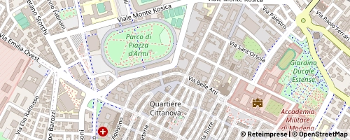 Mappa Modena