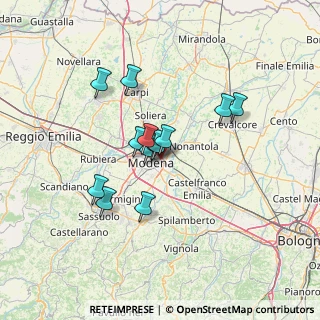 Mappa Strada Santa Caterina, 41122 Modena MO, Italia (10.40462)