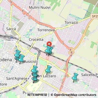 Mappa Strada Santa Caterina, 41122 Modena MO, Italia (1.31727)