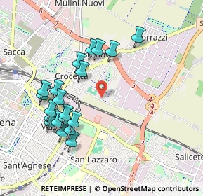 Mappa Strada Santa Caterina, 41122 Modena MO, Italia (0.9915)