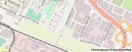 Mappa Módena
