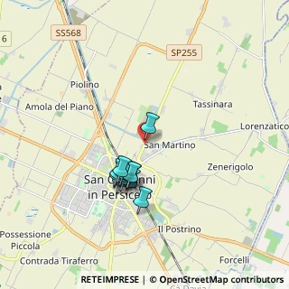 Mappa Via Benelli, 40017 San Giovanni in Persiceto BO, Italia (1.48273)
