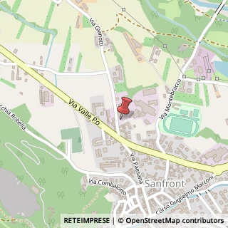 Mappa Via Giannotti, 5, 12030 Sanfront, Cuneo (Piemonte)