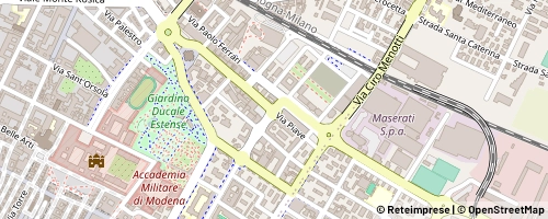 Mappa Modena
