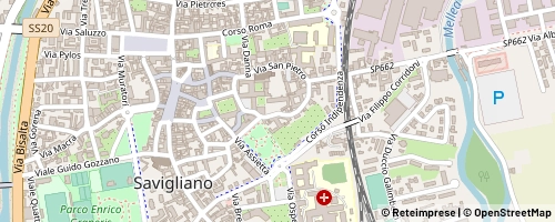 Mappa Savigliano