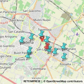 Mappa Area cani, 41121 Modena MO, Italia (1.67091)