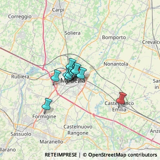 Mappa Area cani, 41121 Modena MO, Italia (3.885)