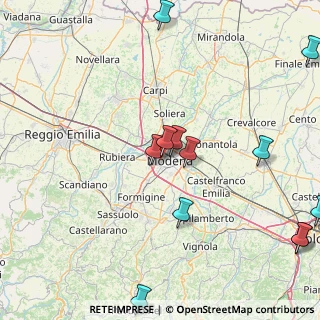 Mappa Via Ippocrate, 41126 Modena MO, Italia (22.73615)