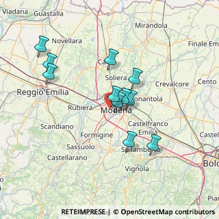Mappa Via Ippocrate, 41126 Modena MO, Italia (12.77727)