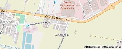 Mappa Modena