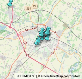 Mappa Viale A. Tassoni, 41124 Modena MO, Italia (1.61091)