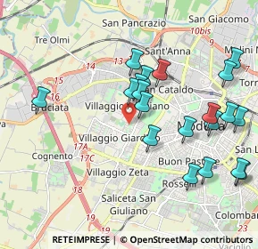 Mappa Via Stoppani, 41126 Modena MO, Italia (2.1085)