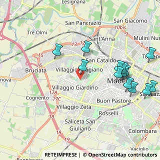 Mappa Via Stoppani, 41126 Modena MO, Italia (2.37)
