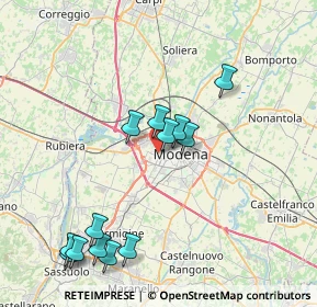 Mappa Via Stoppani, 41126 Modena MO, Italia (8.49385)