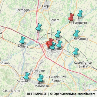 Mappa Via Stoppani, 41126 Modena MO, Italia (8.75615)
