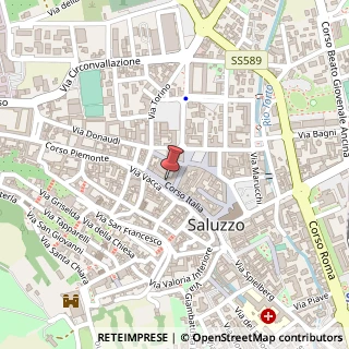 Mappa Corso Italia, 76, 12037 Saluzzo, Cuneo (Piemonte)