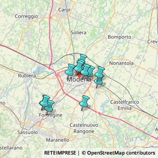 Mappa Via Emilia Centro 168, 41121 Modena MO (4.75917)
