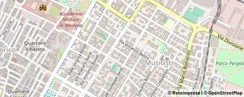 Mappa Modena