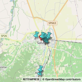 Mappa Via del Seminario, 12037 Saluzzo CN, Italia (1.02091)