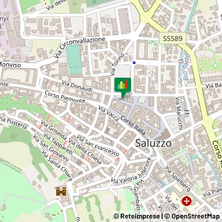 Mappa Piazza denina 6, 12037 Saluzzo, Cuneo (Piemonte)