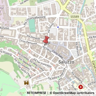 Mappa Strada San Matteo, 9, 12037 Saluzzo, Cuneo (Piemonte)