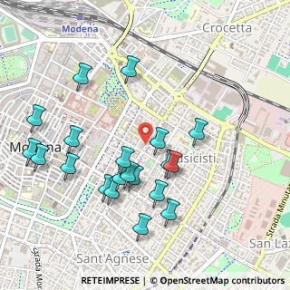 Mappa Viale Ciro Menotti, 41121 Modena MO, Italia (0.521)