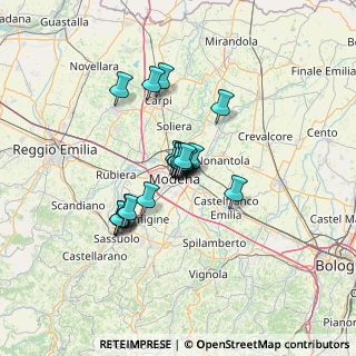Mappa Viale Ciro Menotti, 41121 Modena MO, Italia (8.6715)