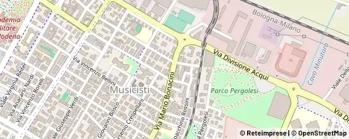 Mappa Modena