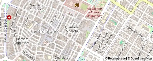 Mappa Modena