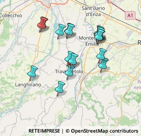 Mappa Via E. Carbognani, 43029 Traversetolo PR, Italia (6.76588)