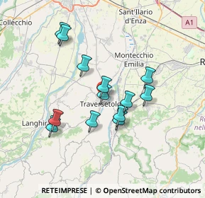 Mappa Via E. Carbognani, 43029 Traversetolo PR, Italia (6.11231)