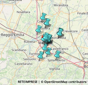 Mappa Via Tommaso Alva Edison, 41124 Modena MO, Italia (7.26)