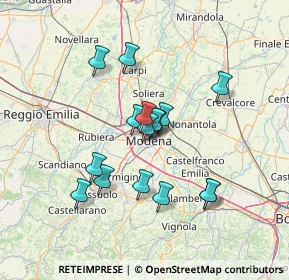 Mappa Via Tommaso Alva Edison, 41124 Modena MO, Italia (11.46063)