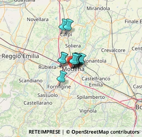 Mappa Via Tommaso Alva Edison, 41124 Modena MO, Italia (5.20455)